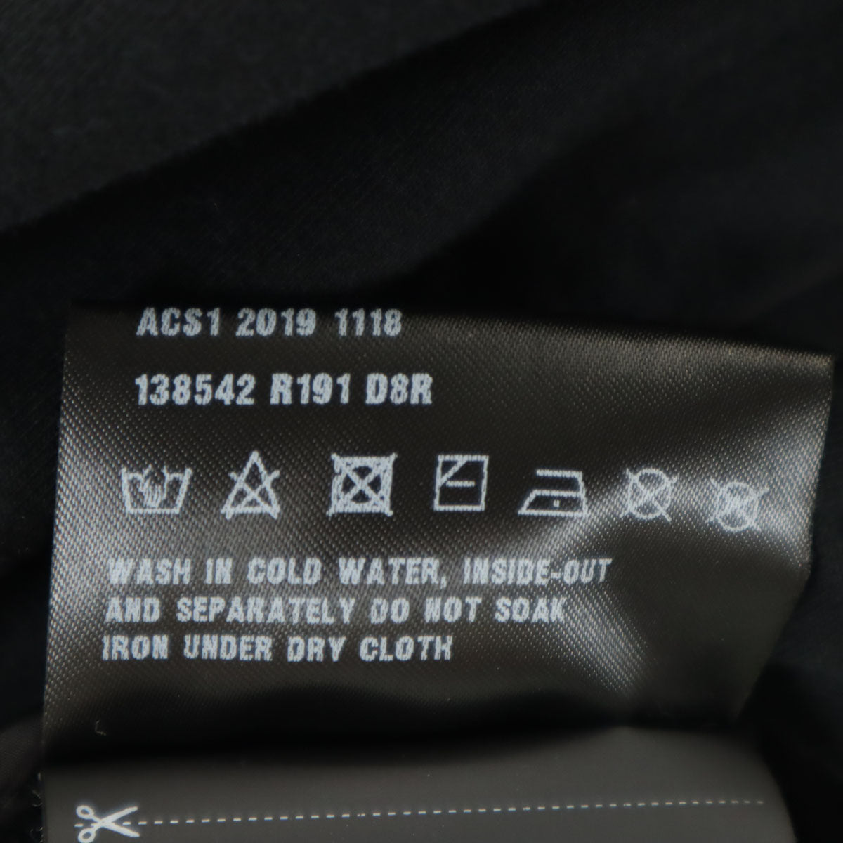 美品 PRADA プラダ 2019年 長袖 ジップパーカー L ブラック レディース