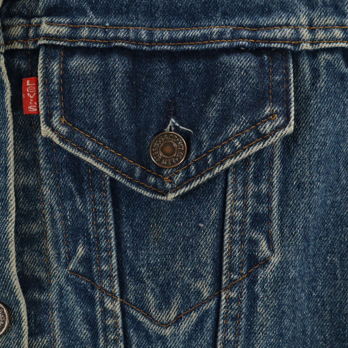 Levi's リーバイス 70s 76001-0214 ヴィンテージ デニムジャケット L ウォッシュブルー ジージャン トラッカー レディース