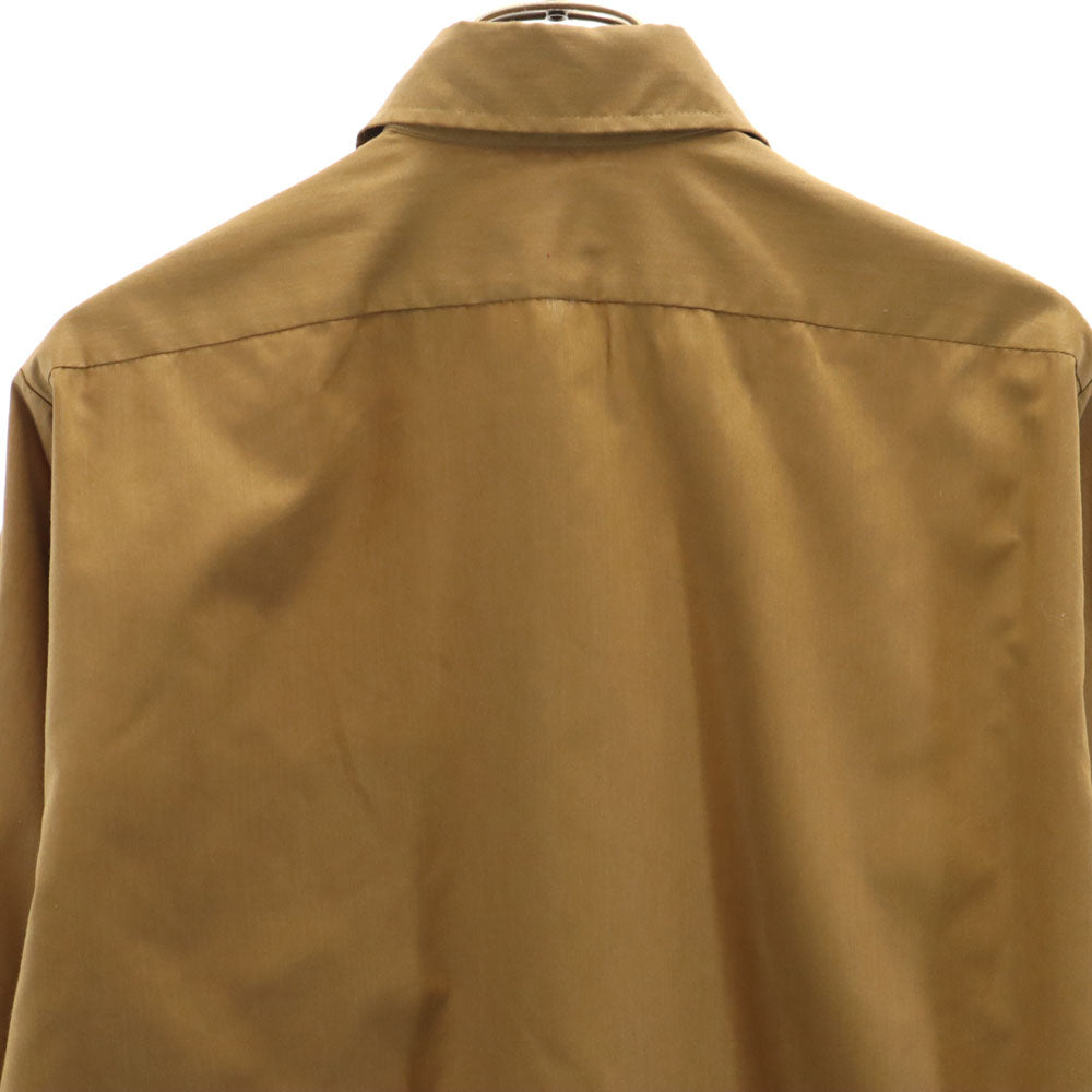 ARROW アロー 70s ヴィンテージ USA製 ユニオンチケット 長袖 ボタンダウンシャツ ベージュ メンズ