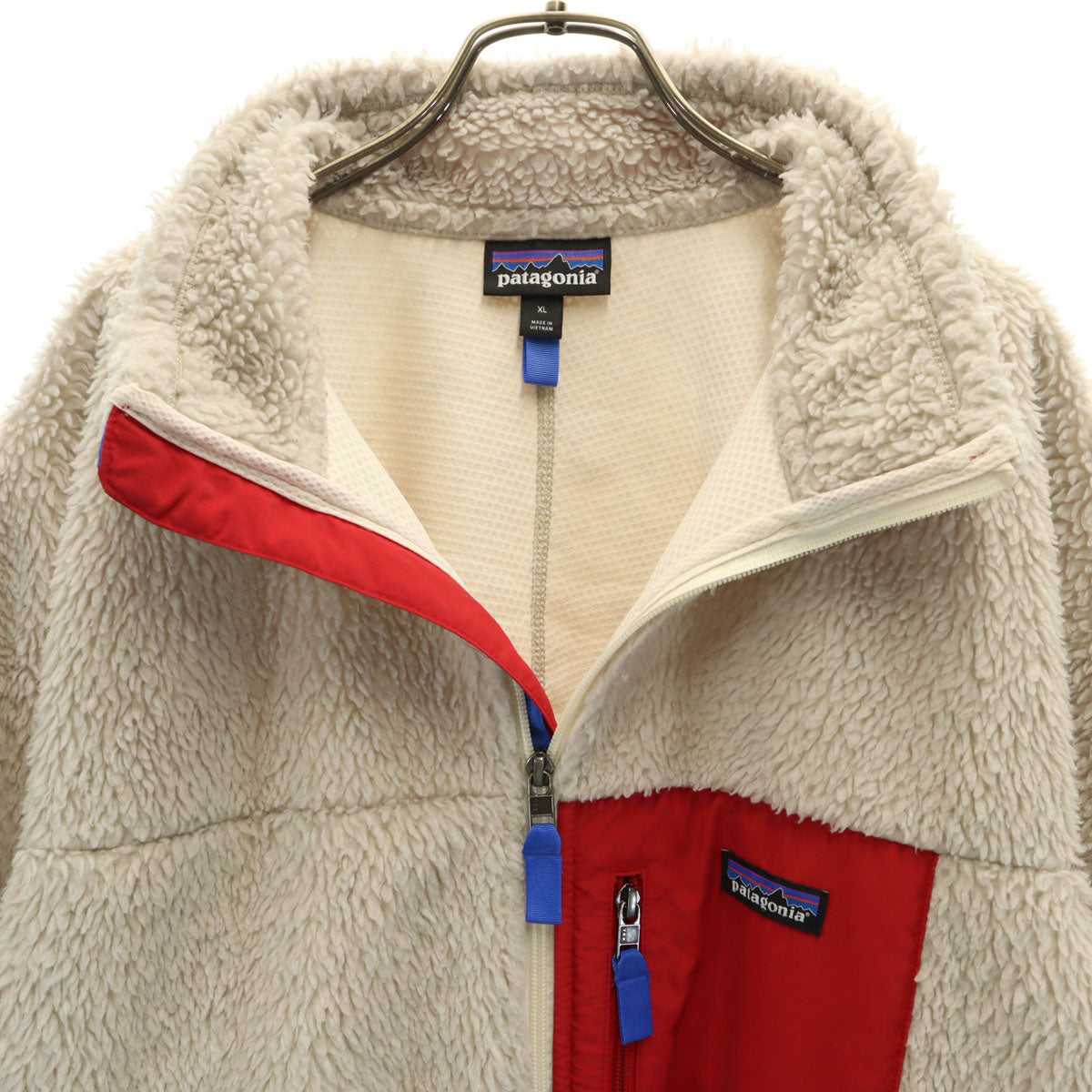 patagonia パタゴニア フリースジャケット XL アイボリー系 23056 レトロX アウトドア メンズ