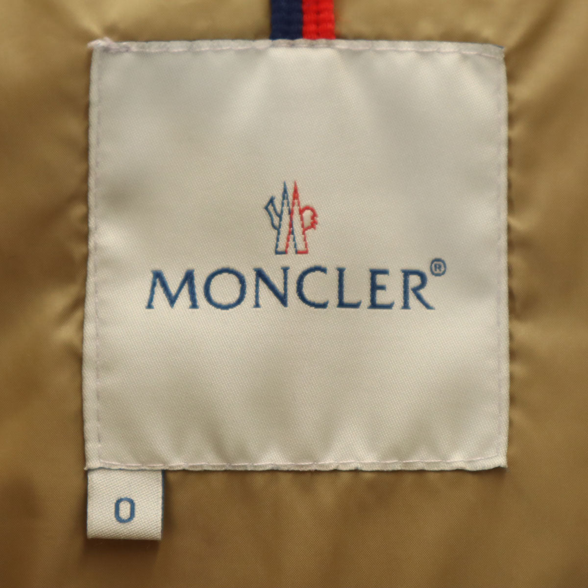 MONCLER モンクレール ダウンジャケット 0 キャメル レディース