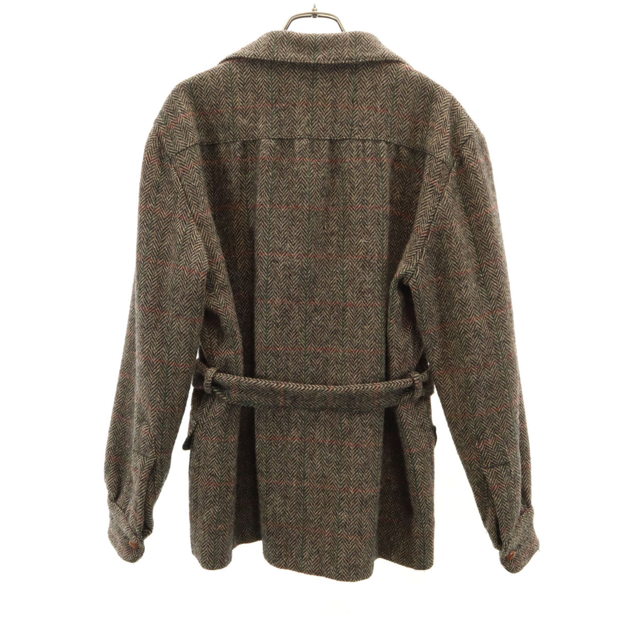 RALPH LAUREN ラルフローレン 90s オールド ヘリンボーン柄 ジャケット 8 ベージュ系 くるみボタン メンズ