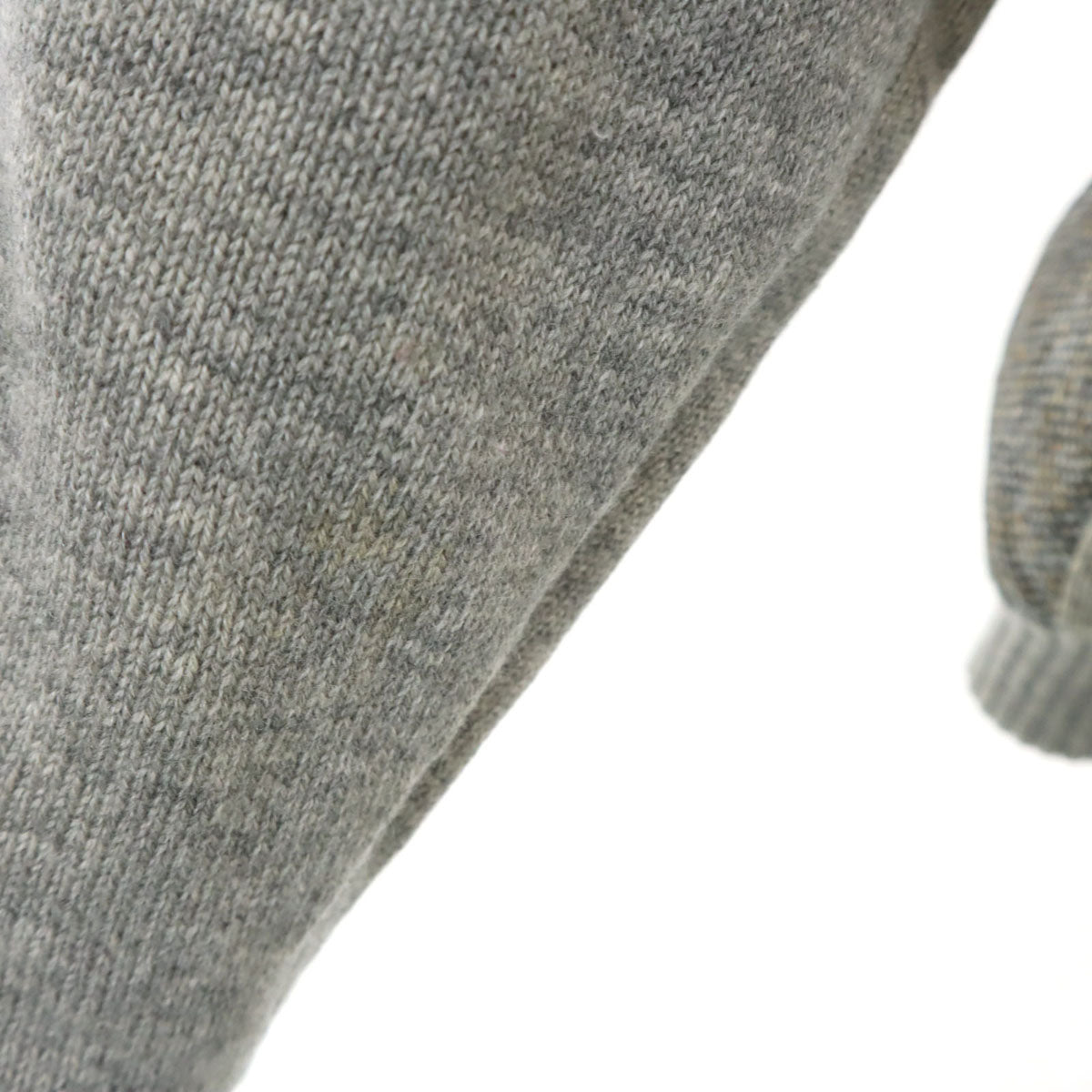 mila schon ミラショーン 日本製 ニット切替 ダウンジャケット 50 グレー メンズ