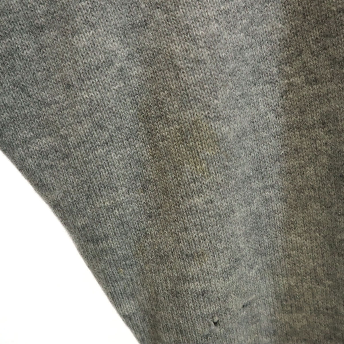 mila schon ミラショーン 日本製 ニット切替 ダウンジャケット 50 グレー メンズ