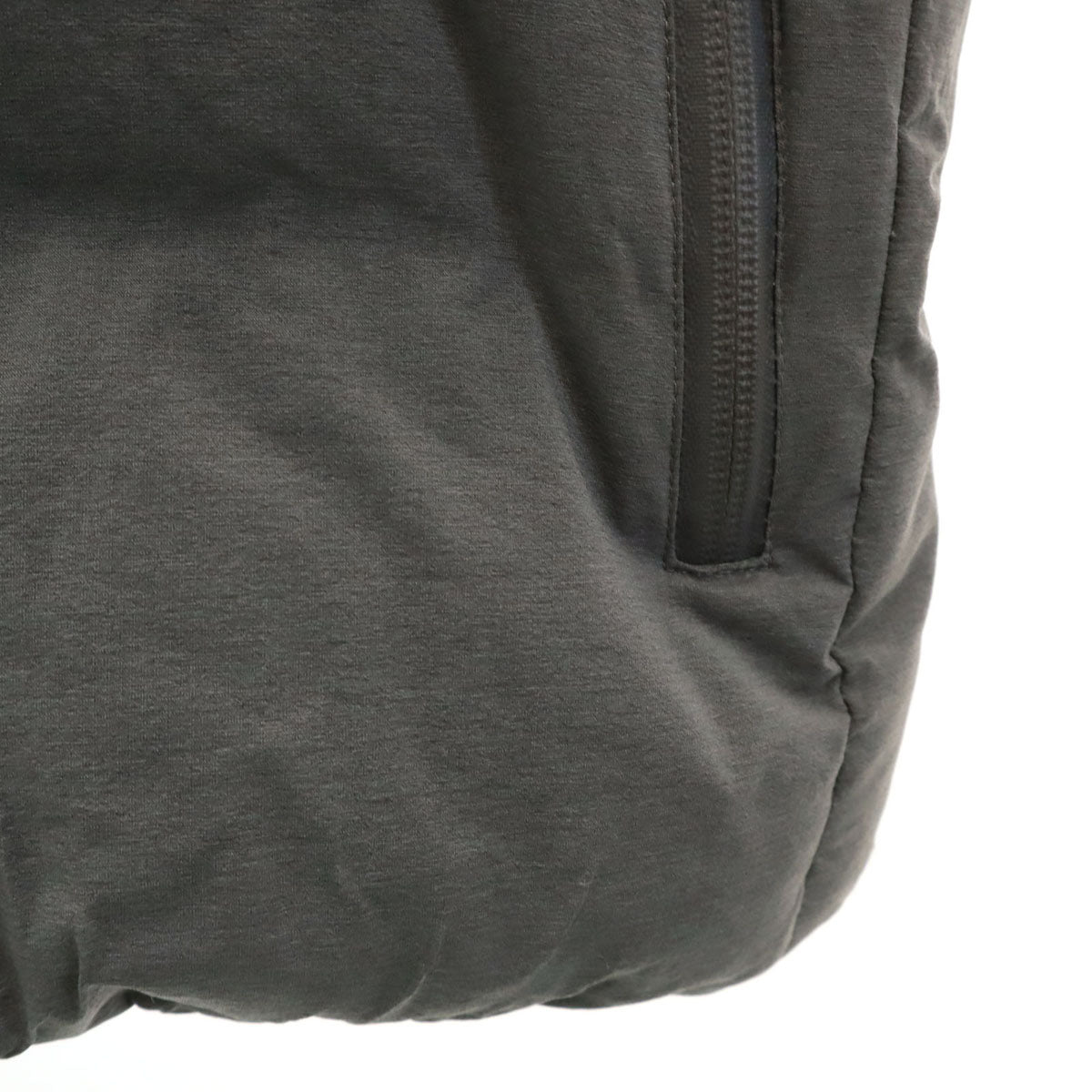 UNIQLO ユニクロ シームレス ダウンパーカー XS グレー メンズ