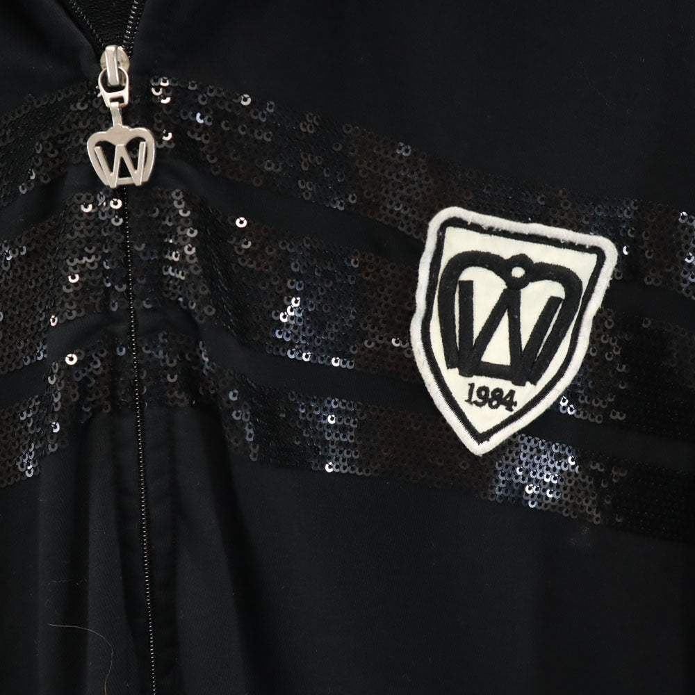 MAX MARA マックスマーラ 長袖 ジップパーカー L ブラック レディース