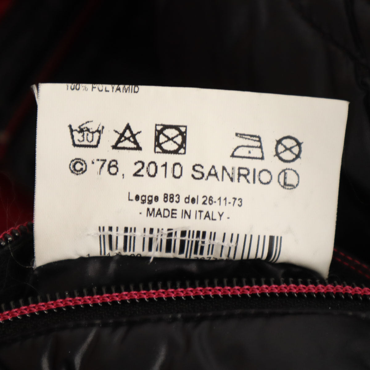 Herno ヘルノ イタリア製 SANRIO サンリオ コラボ ダウンベスト 42 ブラック系 ハローキティ レディース