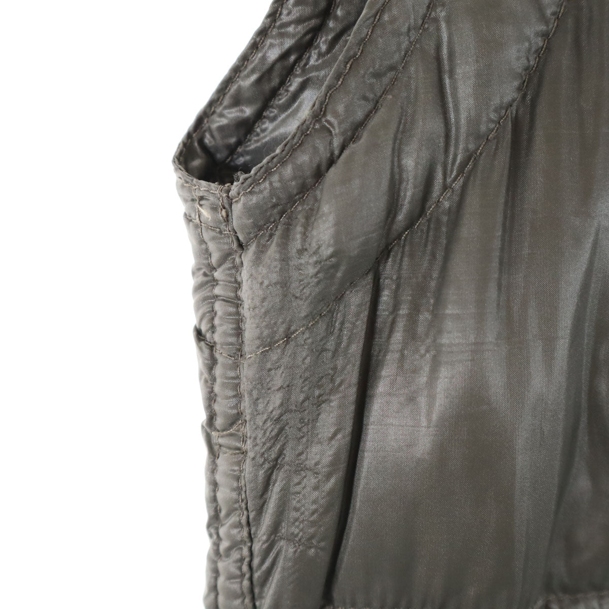 Herno ヘルノ ダウンベスト 42 グリーングレー系 レディース