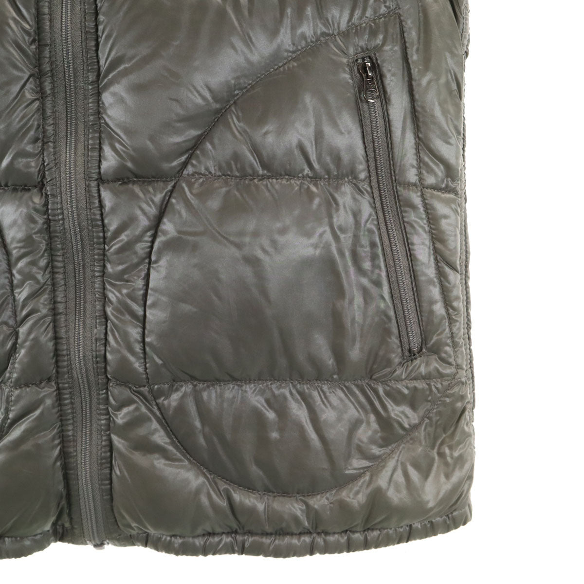 Herno ヘルノ ダウンベスト 42 グリーングレー系 レディース