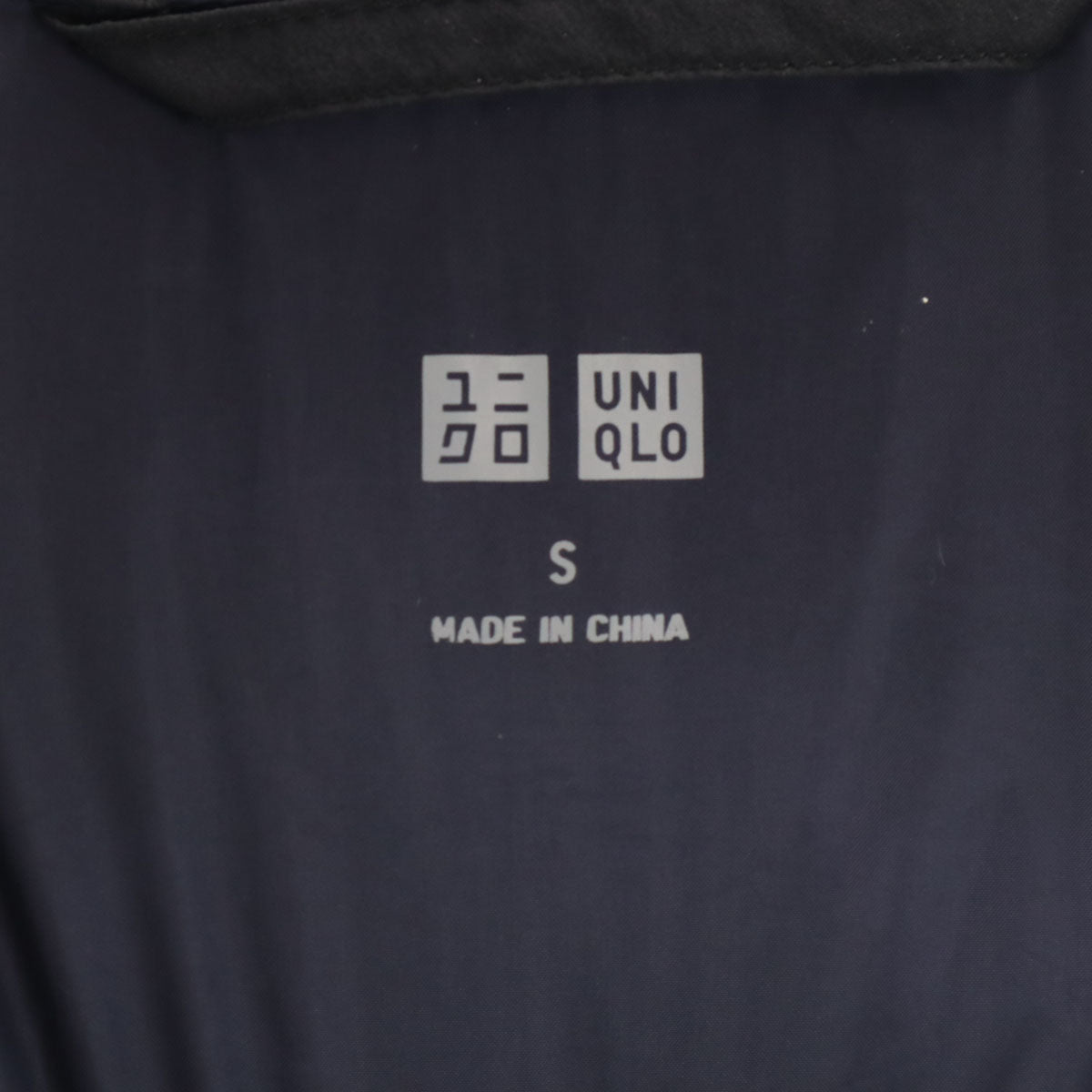 UNIQLO ユニクロ シームレス ダウンジャケット S ブラック メンズ