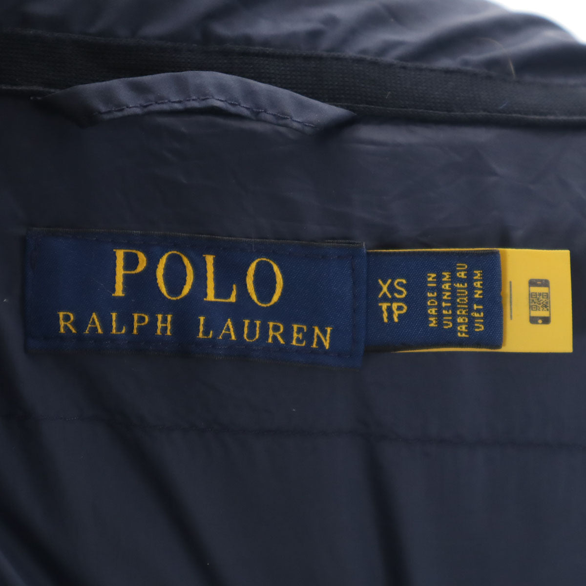 美品 POLO RALPH LAUREN ポロラルフローレン ダウンジャケット XS ネイビー レディース