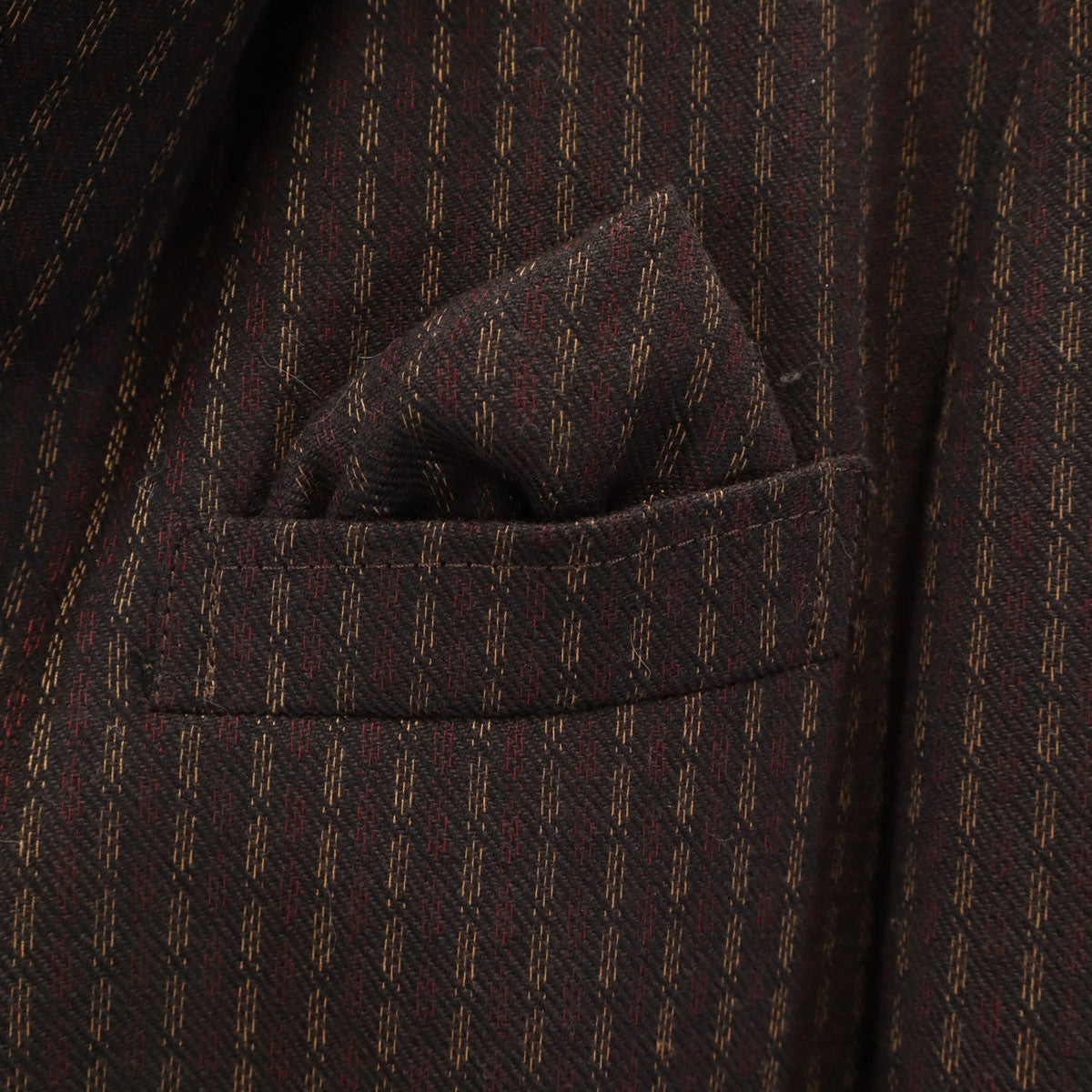 ROEN ロエン 日本製 アシメ切替 テーラードジャケット 46 ブラウン系 メンズ