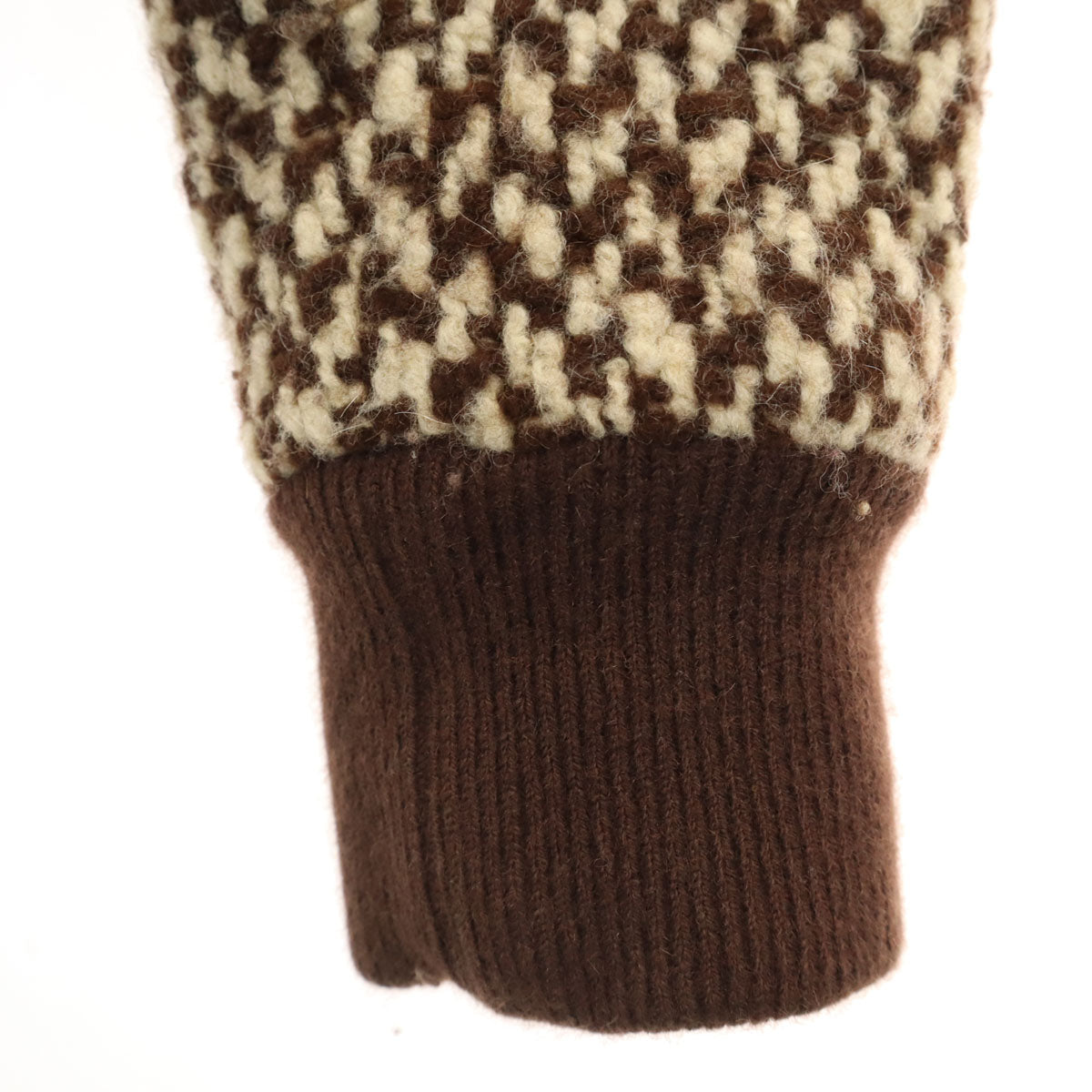 RALPH LAUREN COLLECTION ラルフローレン コレクション USA製 ニットジャケット 6 ブラウン系 レディース