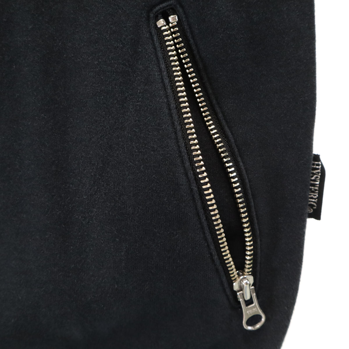 HYSTERIC GLAMOUR ヒステリックグラマー 日本製 長袖 ジップパーカー F ブラック レディース