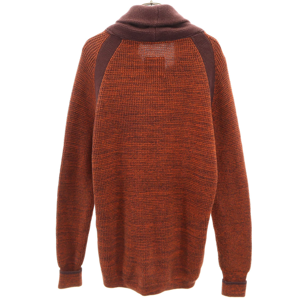 G-STAR RAW ジースターロウ 長袖 ニットカーディガン L オレンジブラウン メンズ