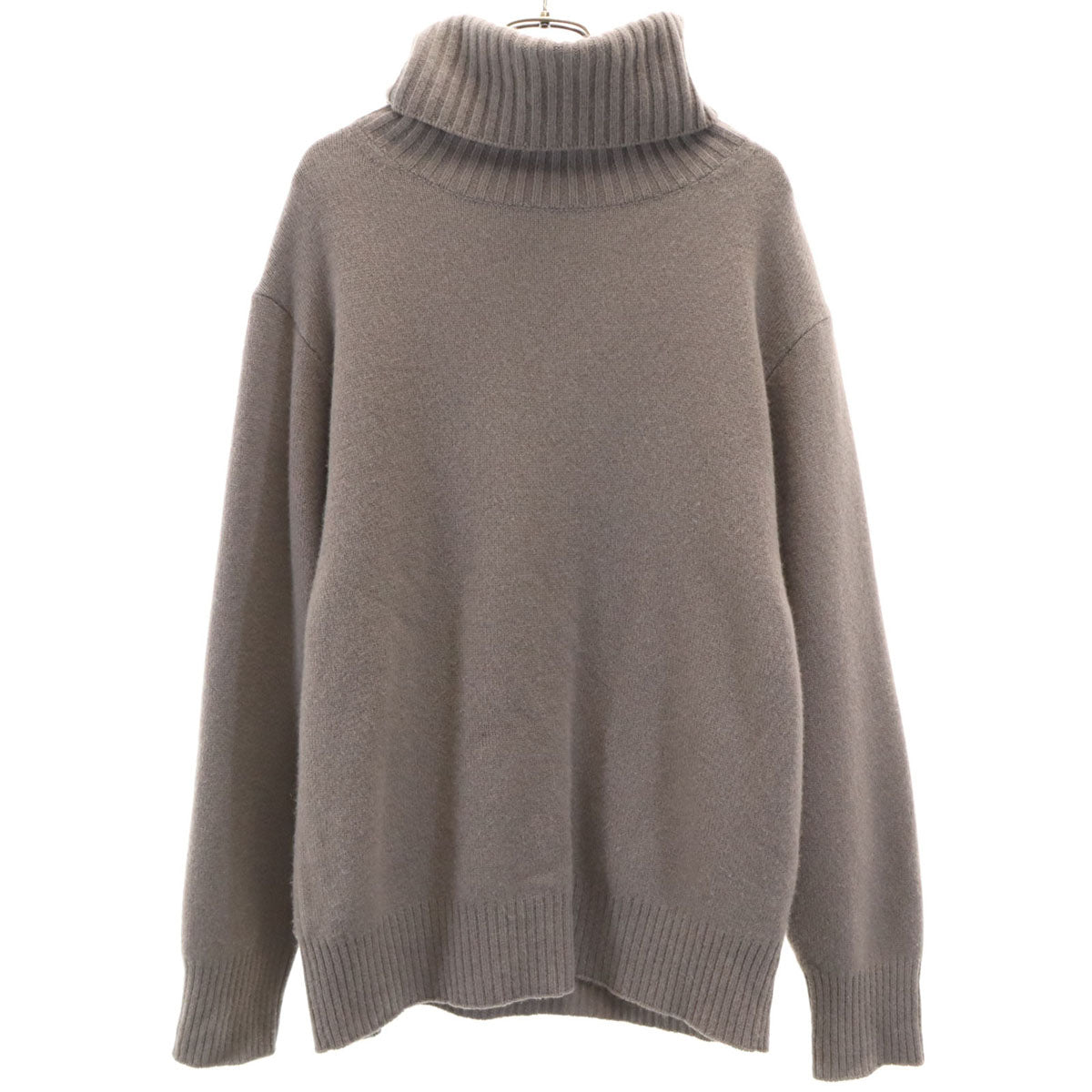 Deuxieme Classe ドゥーズィエムクラス 日本製 長袖 タートルネック セーター グレー ニット レディース