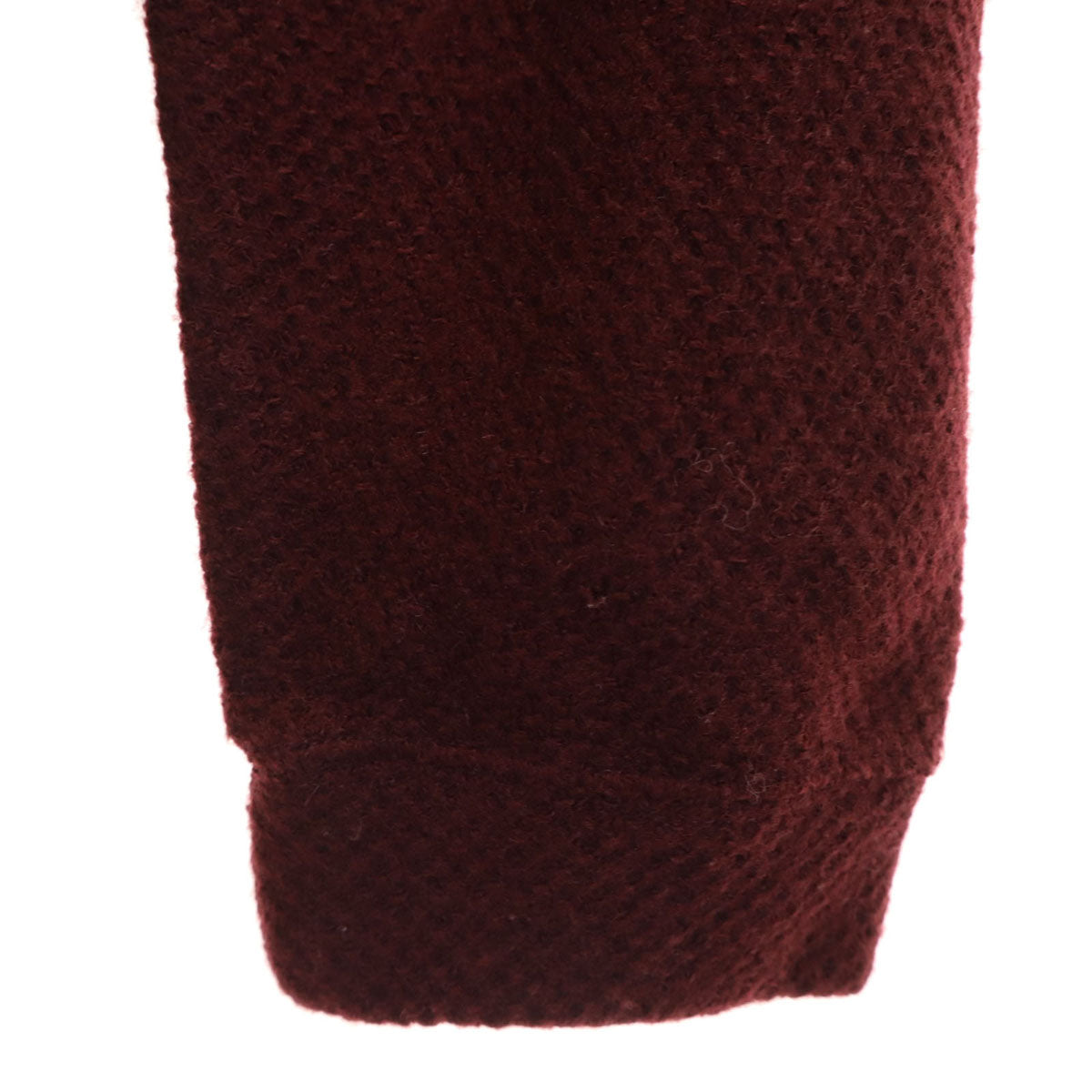 URBAN RESEARCH アーバンリサーチ 日本製 長袖 ニット パーカー M ボルドー メンズ