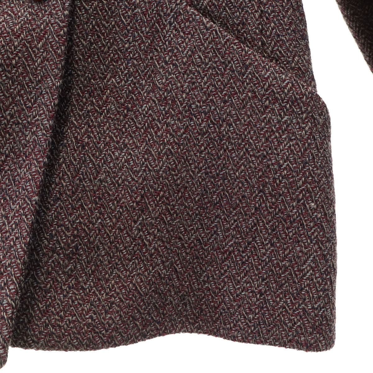 KATHARINE HAMNETT LONDON キャサリンハムネットロンドン 日本製 テーラードジャケット M ボルドー レディース