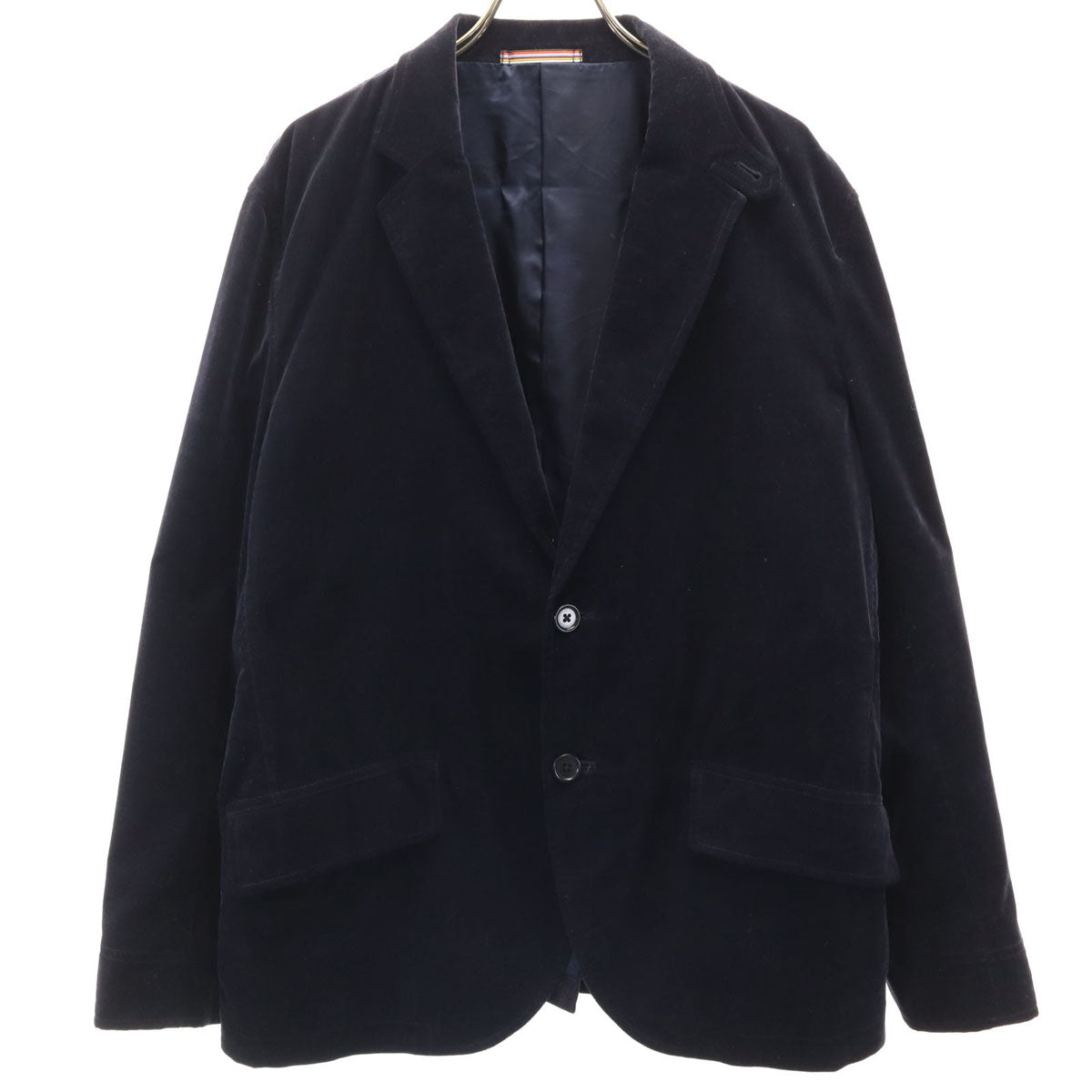 PS Paul Smith ピーエスポールスミス 日本製 コーデュロイ テーラードジャケット M2 ネイビー メンズ