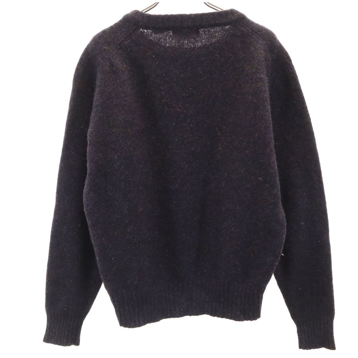 Eddie Bauer エディーバウアー 80s 黒タグ ヴィンテージ 長袖 セーター L パープル系 ニット アウトドア レディース