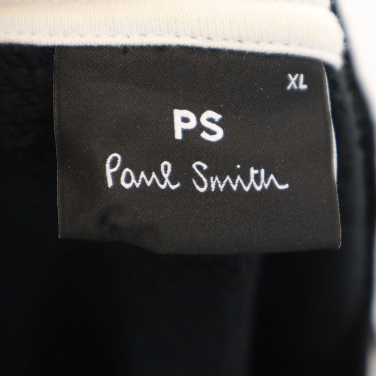 PS Paul Smith ピーエスポールスミス 長袖 スウェット XL ブラック トレーナー メンズ