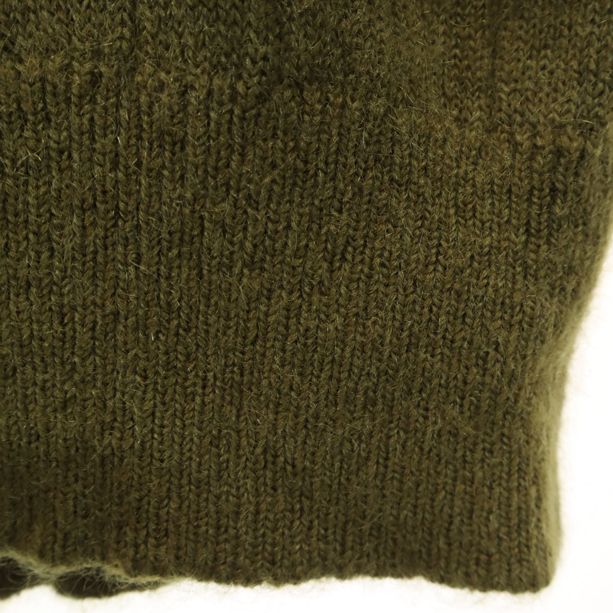 BLANCE ブランシェ 長袖 ニットカーディガン グリーン レディース