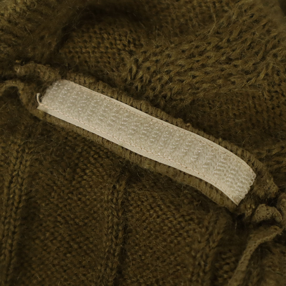 BLANCE ブランシェ 長袖 ニットカーディガン グリーン レディース