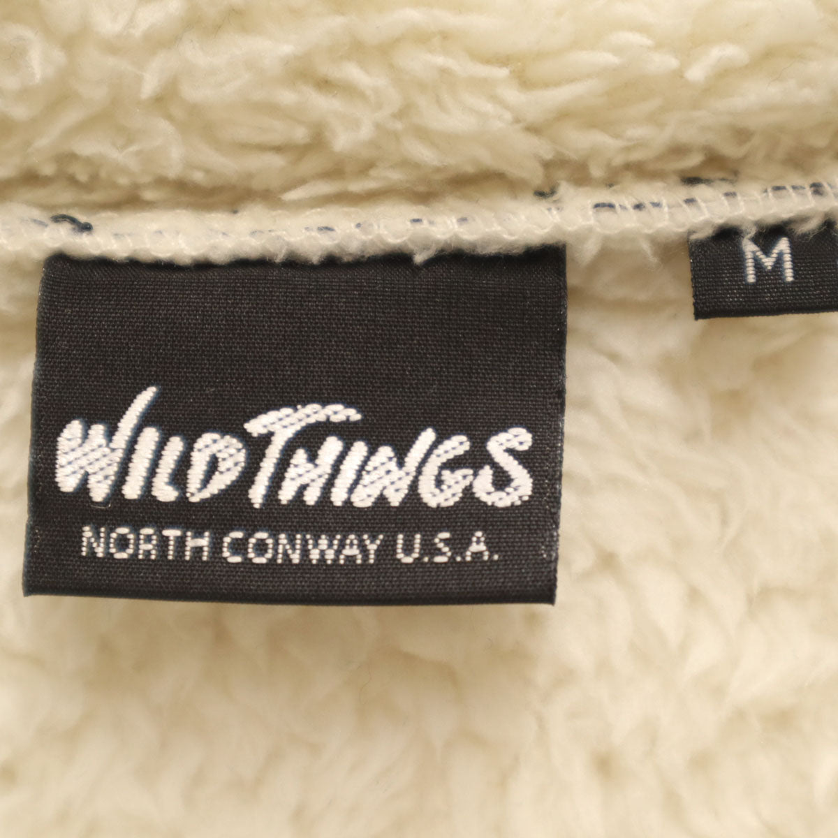WILDTHINGS ワイルドシングス フリースジャケット M ホワイト系 メンズ