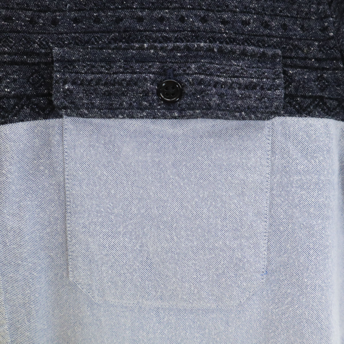 OPENING CEREMONY オープニングセレモニー 日本製 長袖 ボタンダウンシャツ M ライトブルー系 レディース