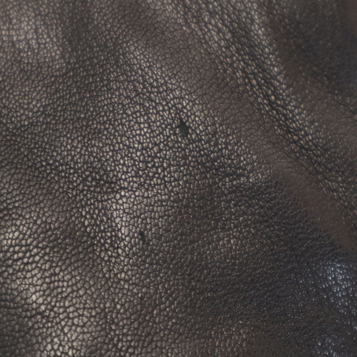 COMME CA DU MODE MEN コムサデモードメン 羊革レザー テーラードジャケット S ブラック メンズ