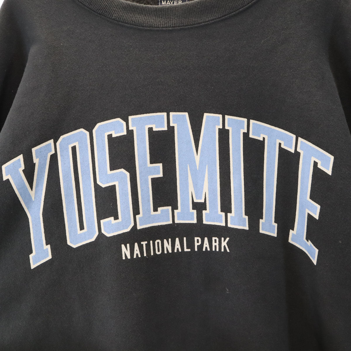 KRIFF MAYER クリフメイヤー 長袖 スウェット トレーナー XL チャコールグレー 裏起毛 メンズ