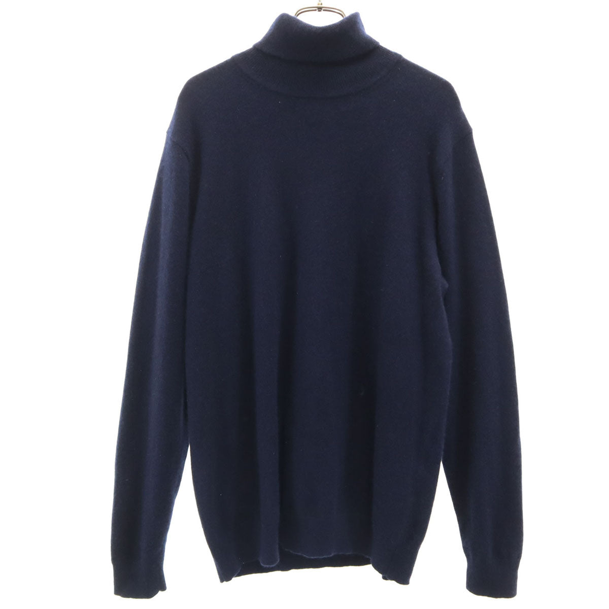 UNIQLO ユニクロ カシミヤ100％ 長袖 タートルネック セーター XL ネイビー ニット メンズ
