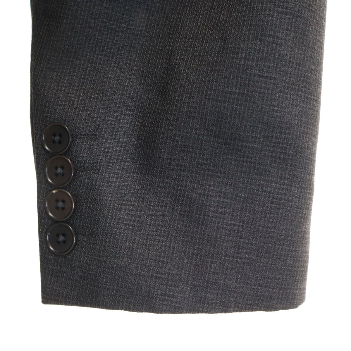 CK CALVIN KLEIN シーケーカルバンクライン テーラードジャケット 38 チャコールグレー メンズ