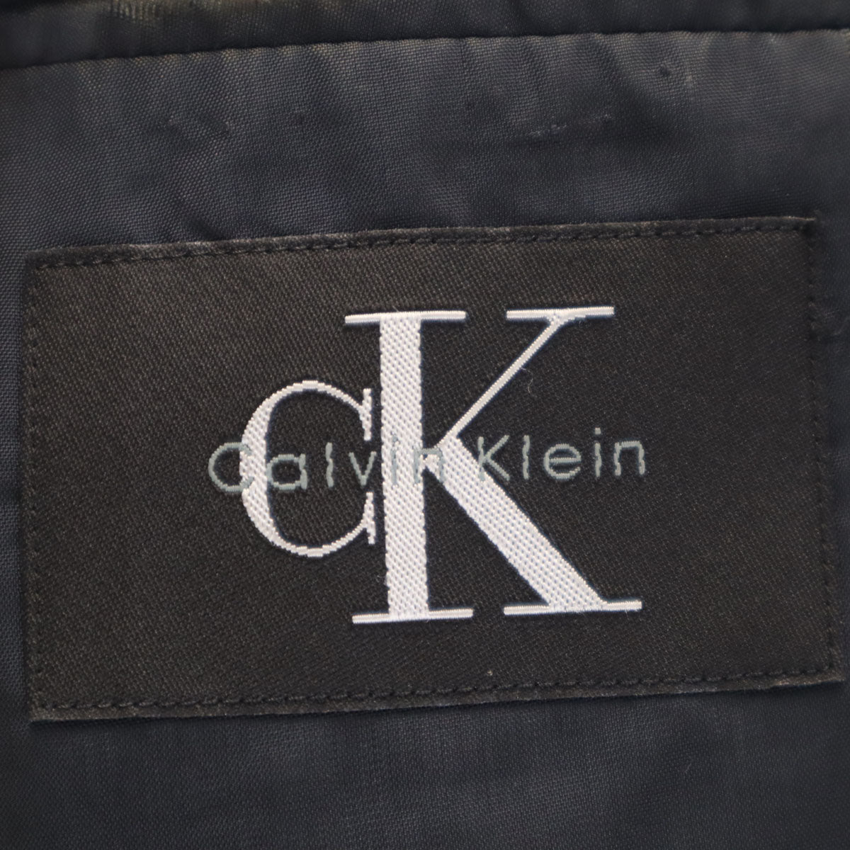 CK CALVIN KLEIN シーケーカルバンクライン テーラードジャケット 38 チャコールグレー メンズ