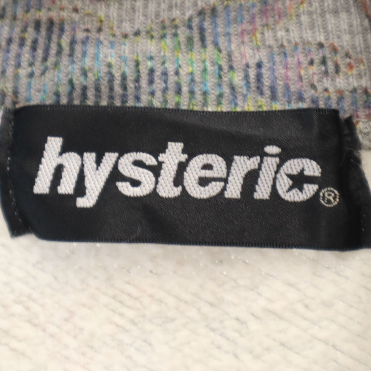 HYSTERICS ヒステリックス 日本製 ジップジャケット F グレー ヒステリックグラマー レディース