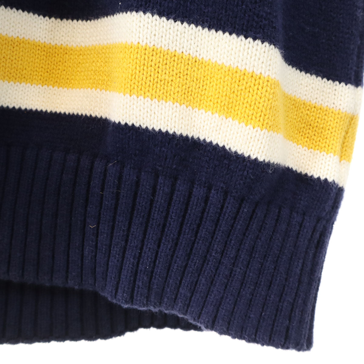 TOMMY HILFIGER トミーヒルフィガー 90s オールド ボーダー 長袖 セーター M ネイビー ニット メンズ