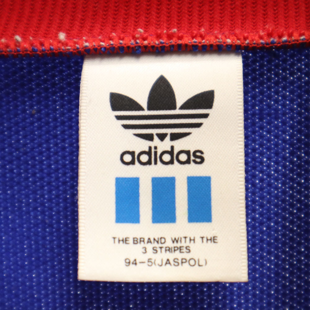 adidas アディダス 80s ヴィンテージ デサント製 トラックジャケット L ブルー メンズ