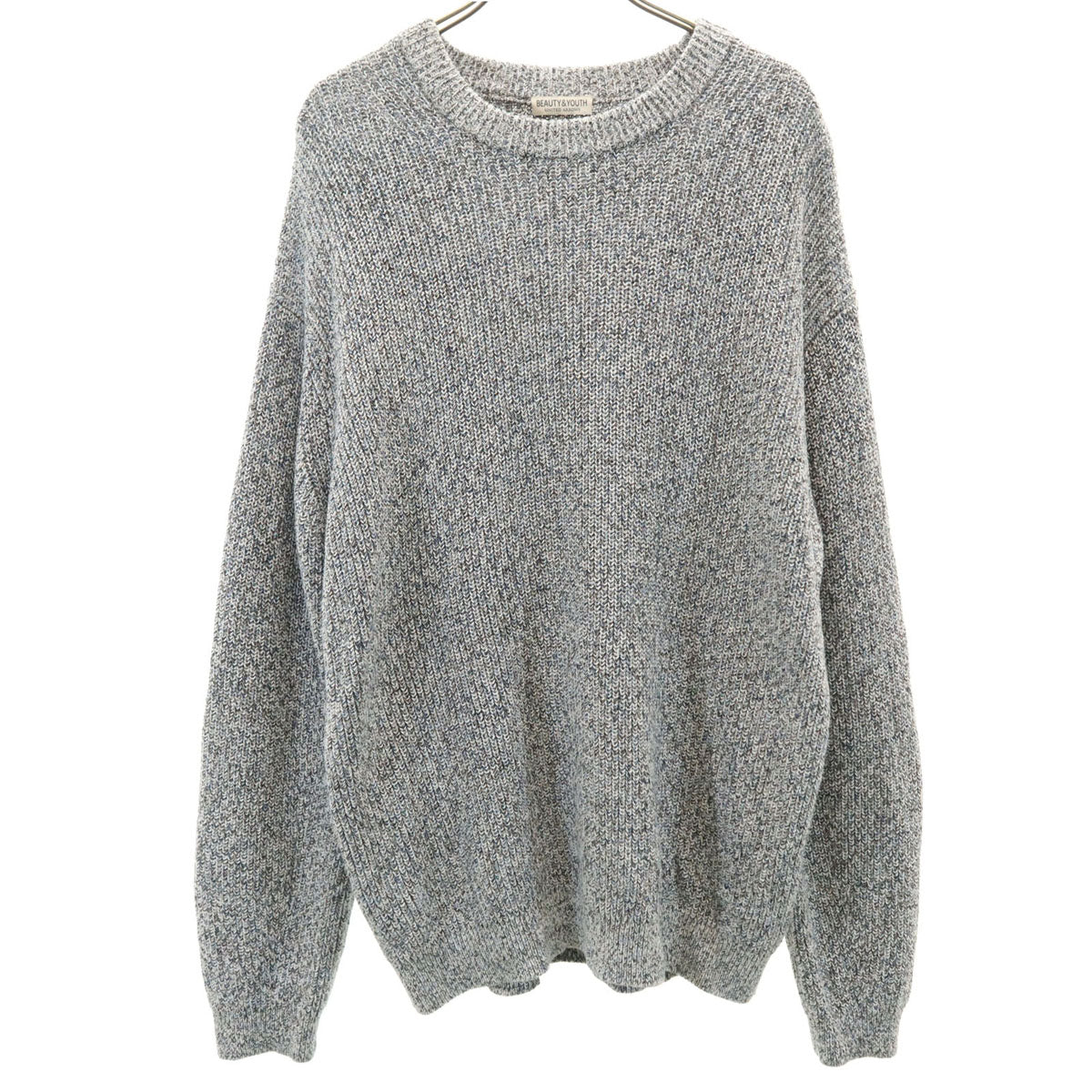 BEAUTY＆YOUTH ビューティーアンドユース UNITED ARROWS 長袖 ミックスカラー セーター M ニット メンズ