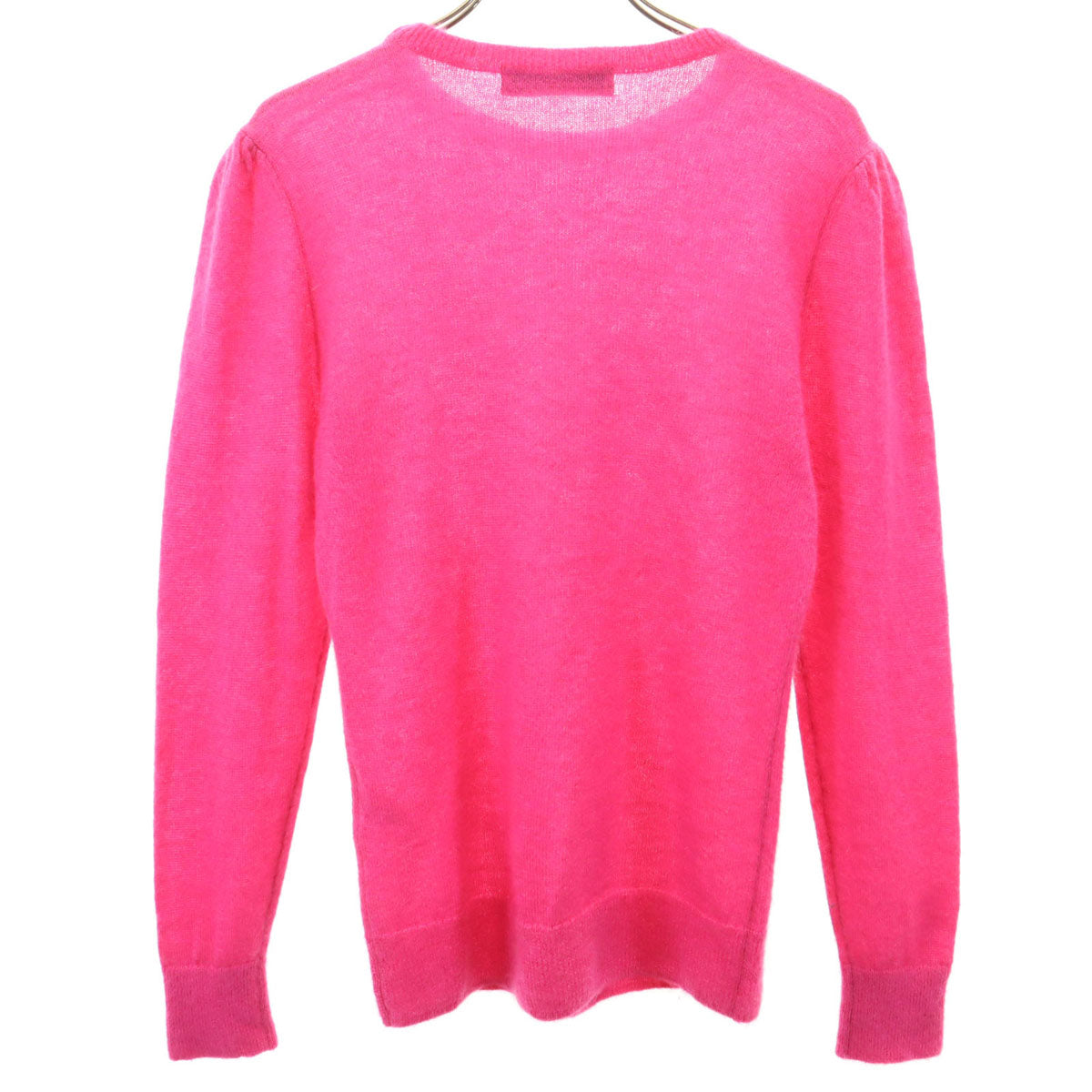 美品 BORDERS at BALCONY ボーダーズアットバルコニー 長袖 セーター 36 ピンク系 ニット レディース