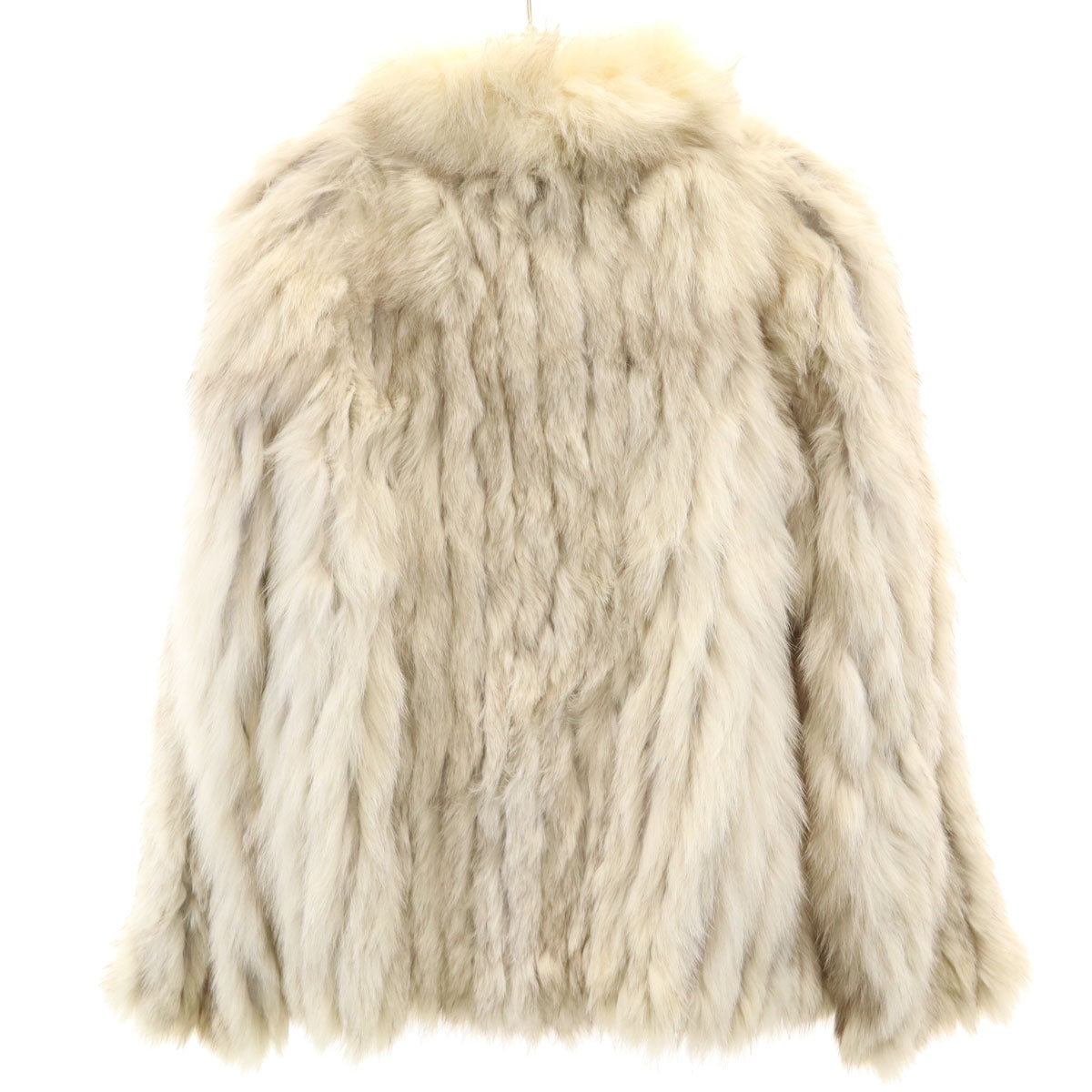 SAGA FOX サガフォックス 毛皮コート S ホワイト系 レディース