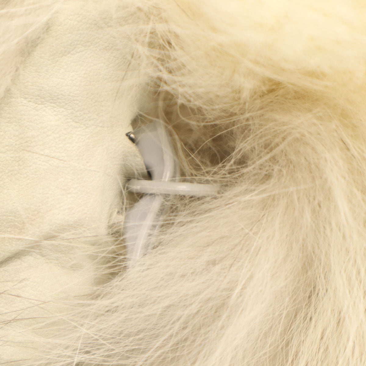 SAGA FOX サガフォックス 毛皮コート S ホワイト系 レディース