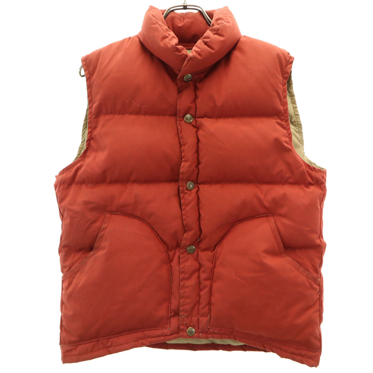 Class-5 クラスファイブ 80s USA製 ヴィンテージ ダウンベスト S レッド メンズ