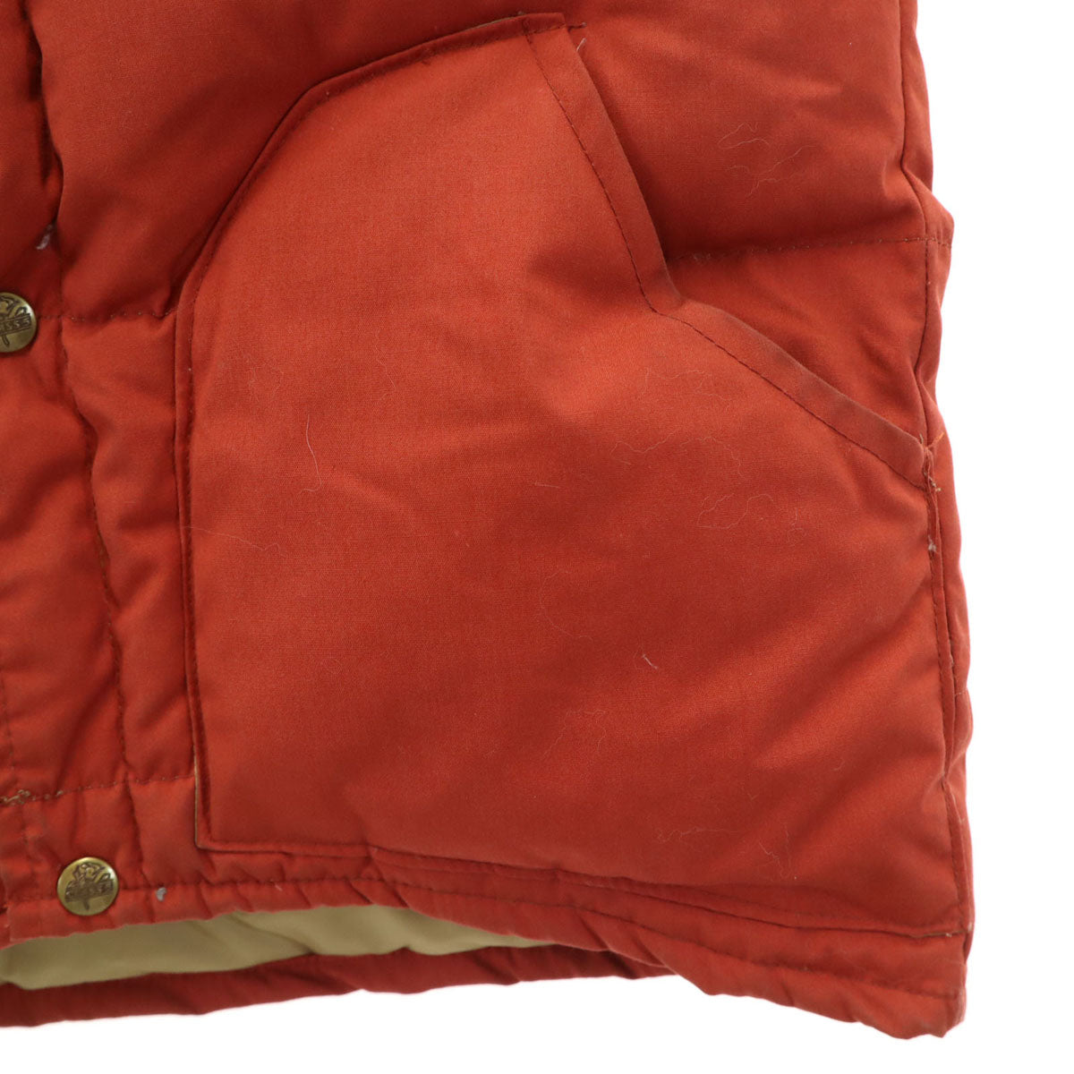 Class-5 クラスファイブ 80s USA製 ヴィンテージ ダウンベスト S レッド メンズ