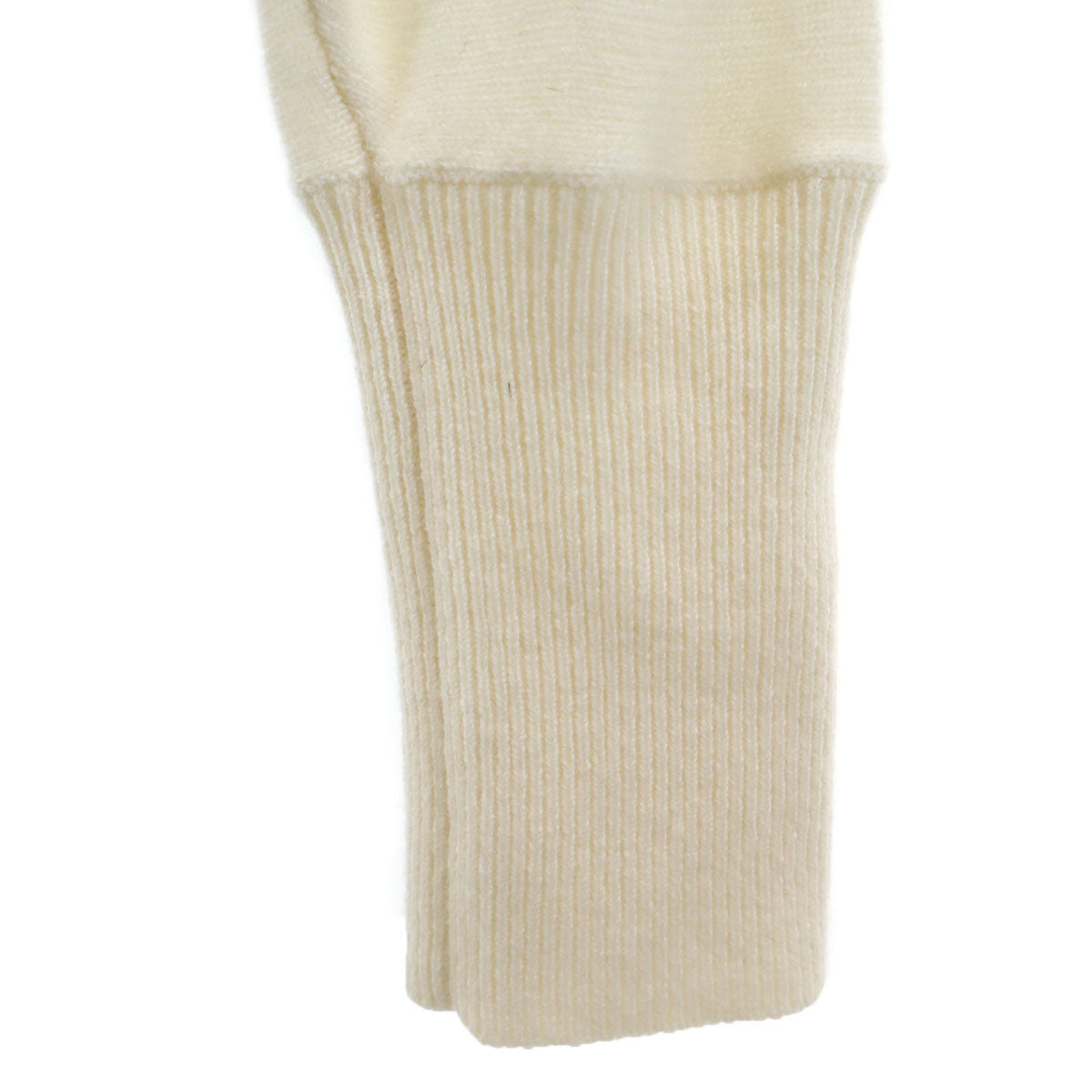 美品 MADISON BLUE マディソンブルー カシミヤ100％ 長袖 ニットカーディガン XS ホワイト レディース