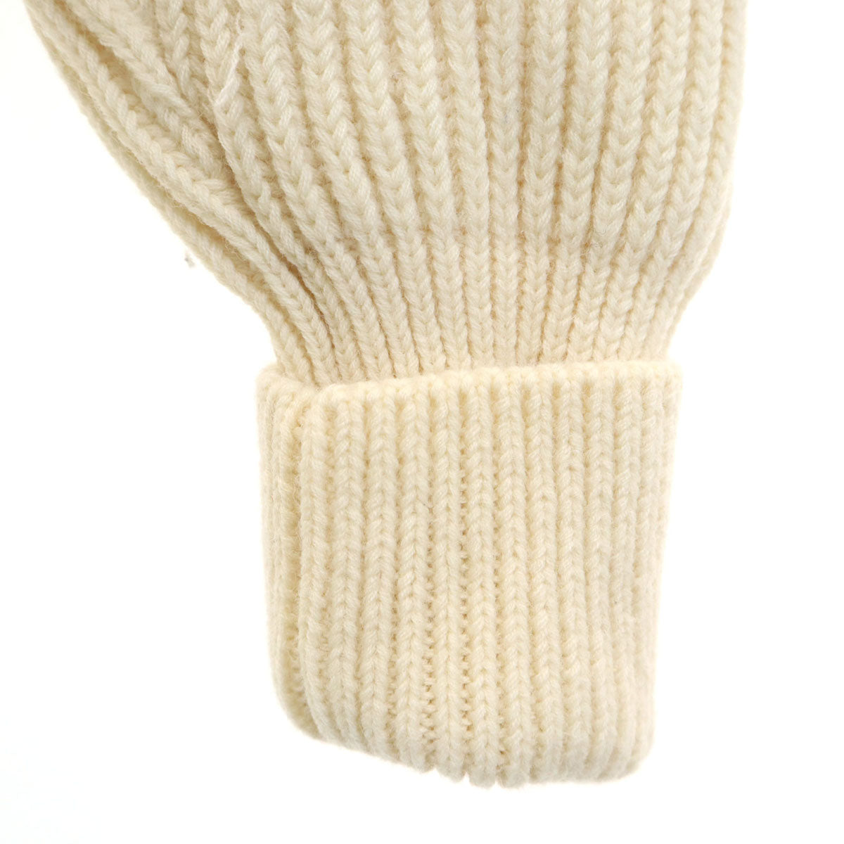 美品 BEAMS PLUS ビームスプラス 長袖 セーター S アイボリー ニット エルボーパッチ レディース