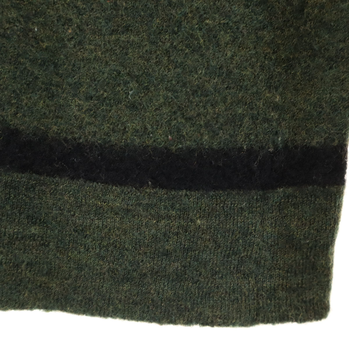 schott ショット 長袖 ニット M カーキ セーター メンズ