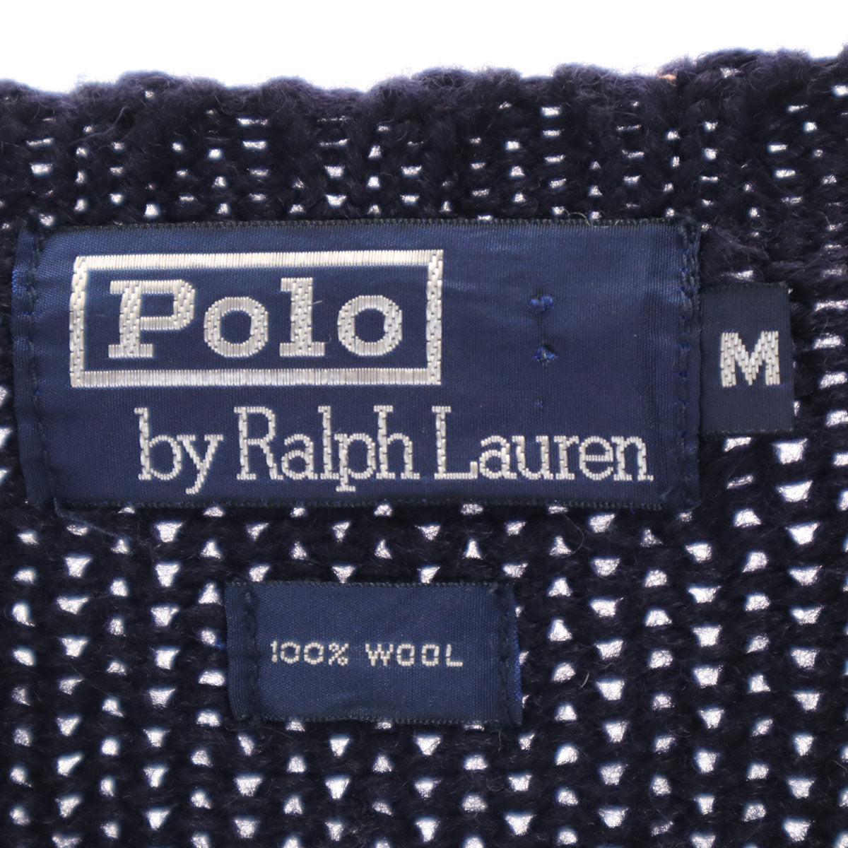 Polo by Ralph Lauren ポロバイラルフローレン 長袖 セーター M ネイビー ニット メンズ