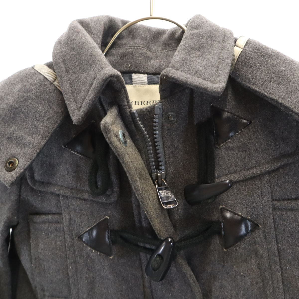BURBERRY バーバリー ダッフルコート 18M グレー キッズ