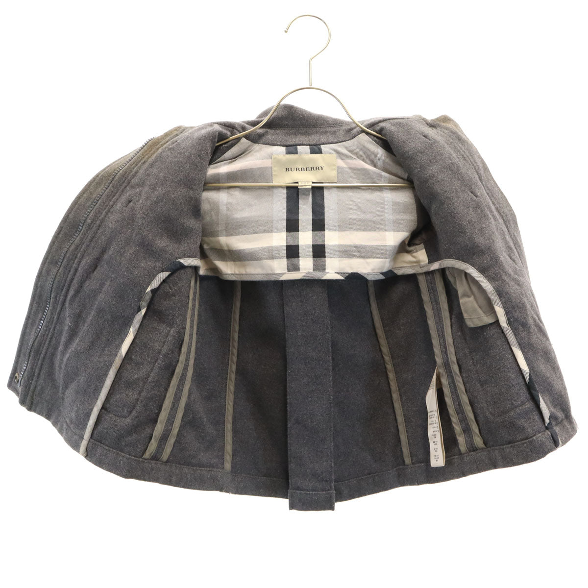 BURBERRY バーバリー ダッフルコート 18M グレー キッズ