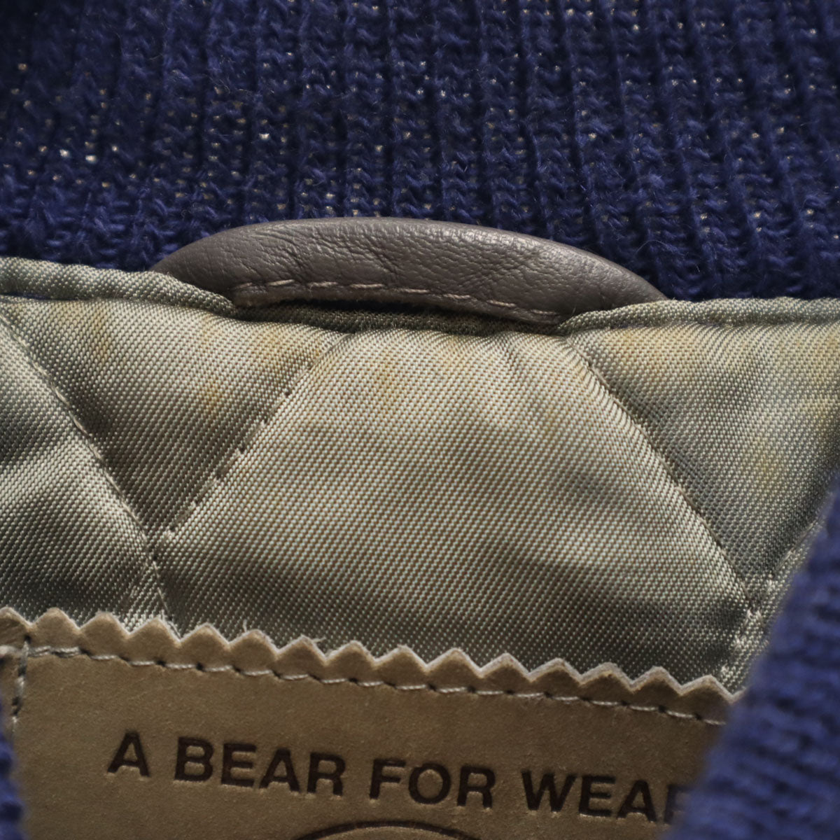 Golden Bear ゴールデンベア 90s USA製 オールド スタジャン XL ブルー ジャケット メンズ